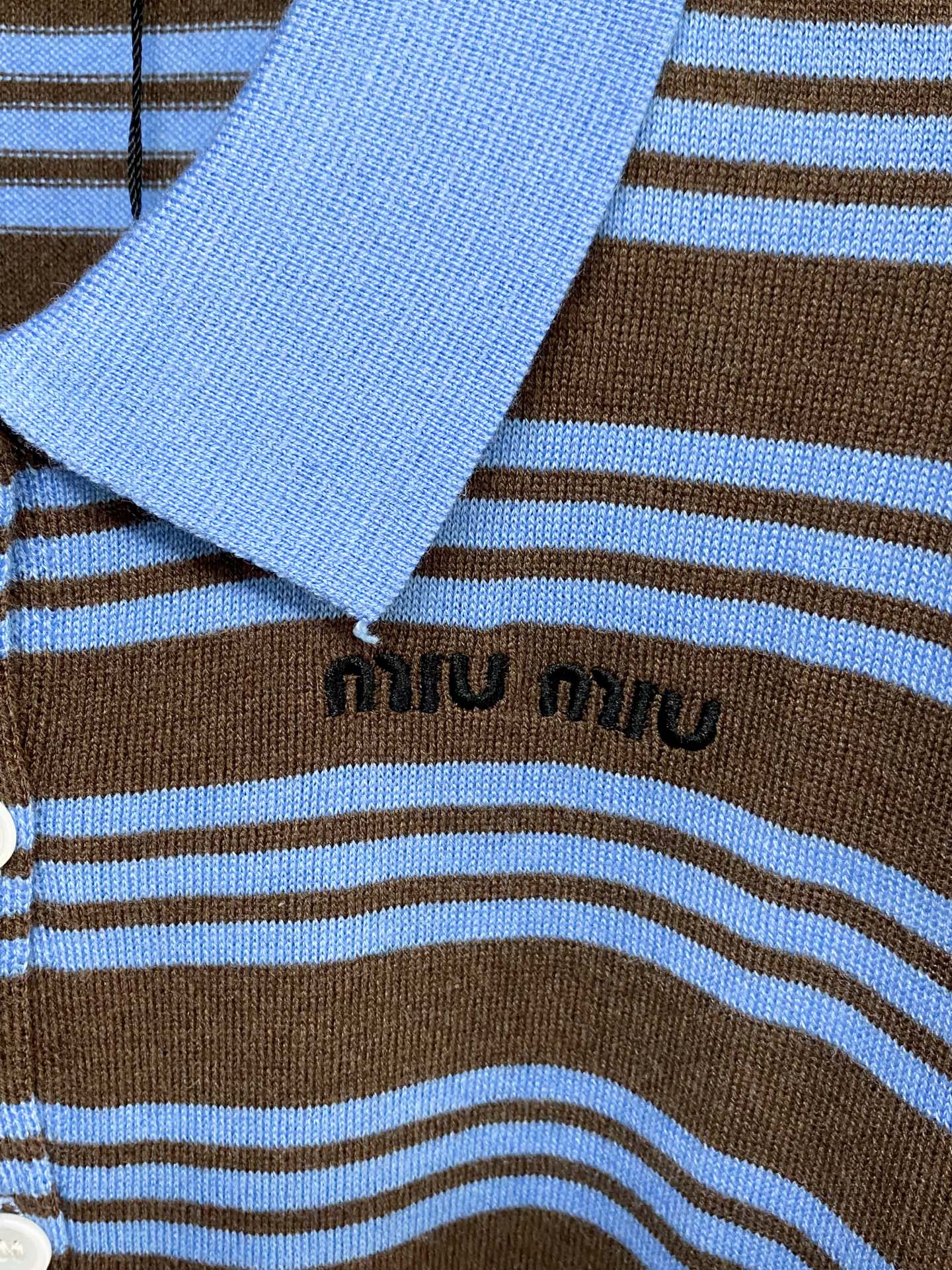 MIUMIU 26S COLLARED TANK TOP 1034