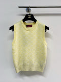 GUCCI 26S EMBELLISHED SLEEVELESS SWEATER 108