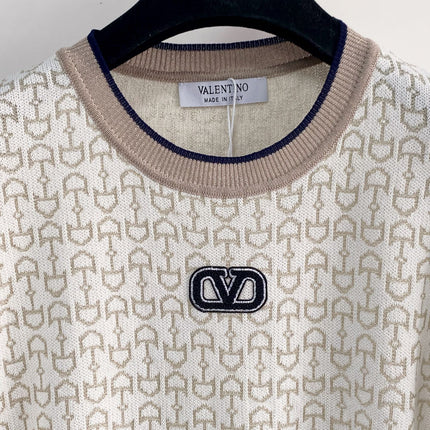 VALENTINO 26S SHORT-SLEEVE SWEATER STYLE 108
