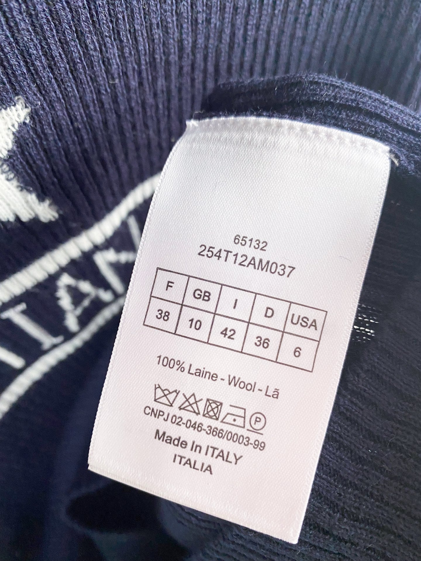DIOR 26S SHORT-SLEEVE SWEATER 1197