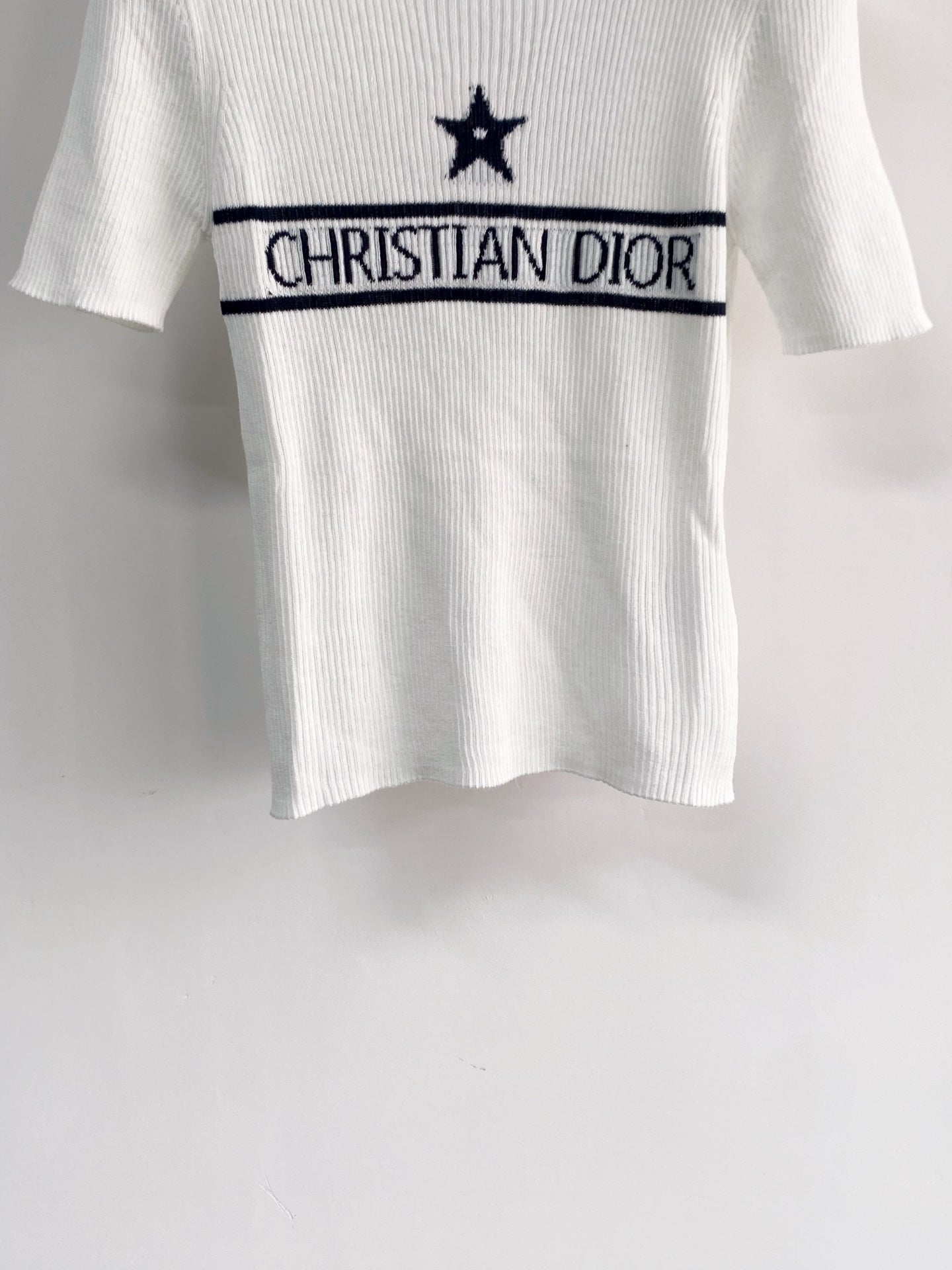 DIOR 26S SHORT-SLEEVE SWEATER 1196