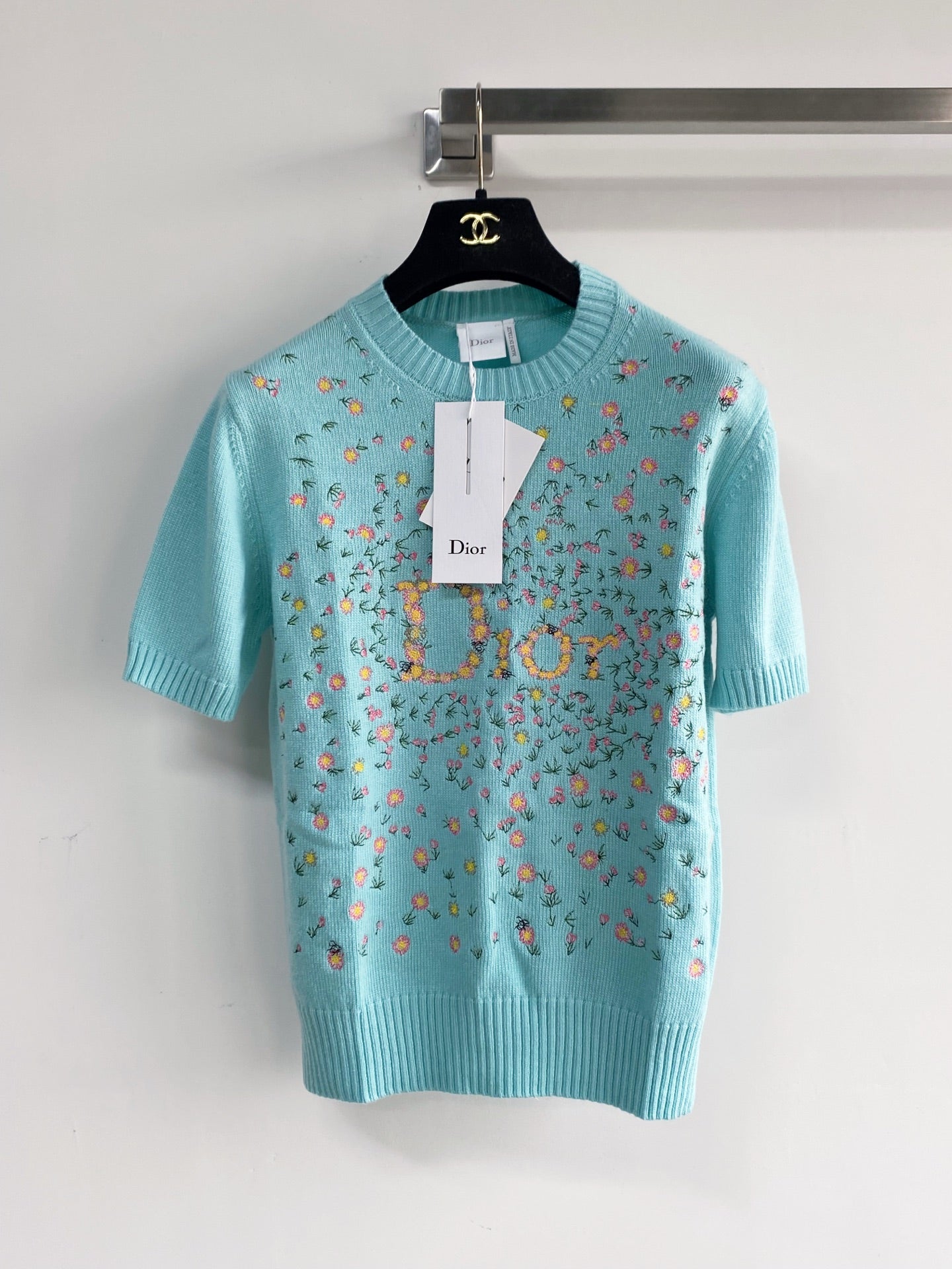 DIOR 26S SHORT-SLEEVE SWEATER 1158