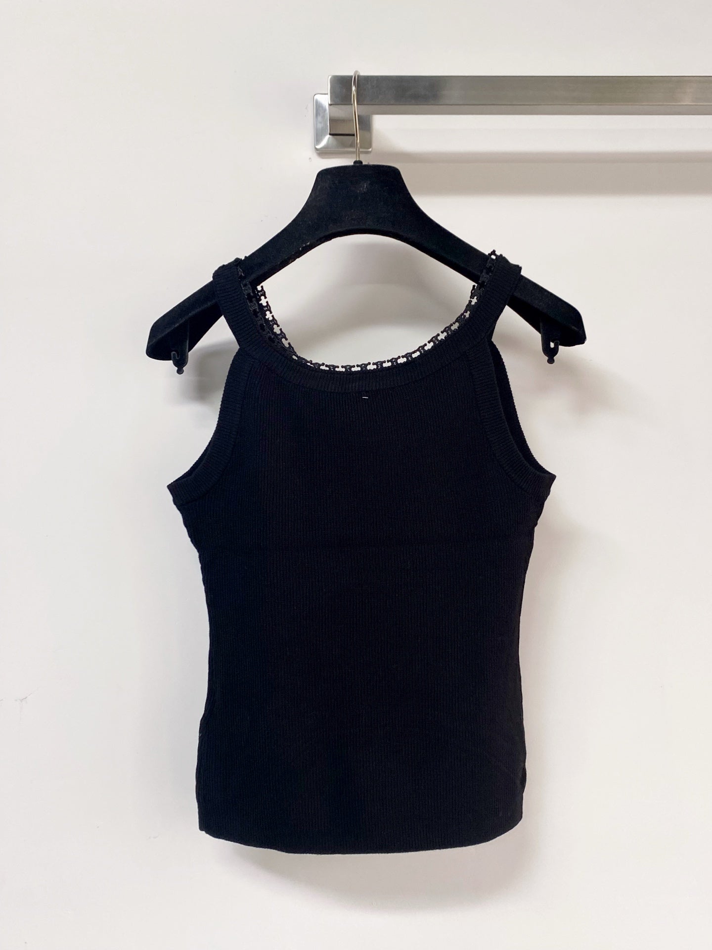 CELINE 26S LOGO RIBBED TANK TOP 194