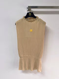 CHANEL 26S SLEEVELESS SHIRT STYLE 1044