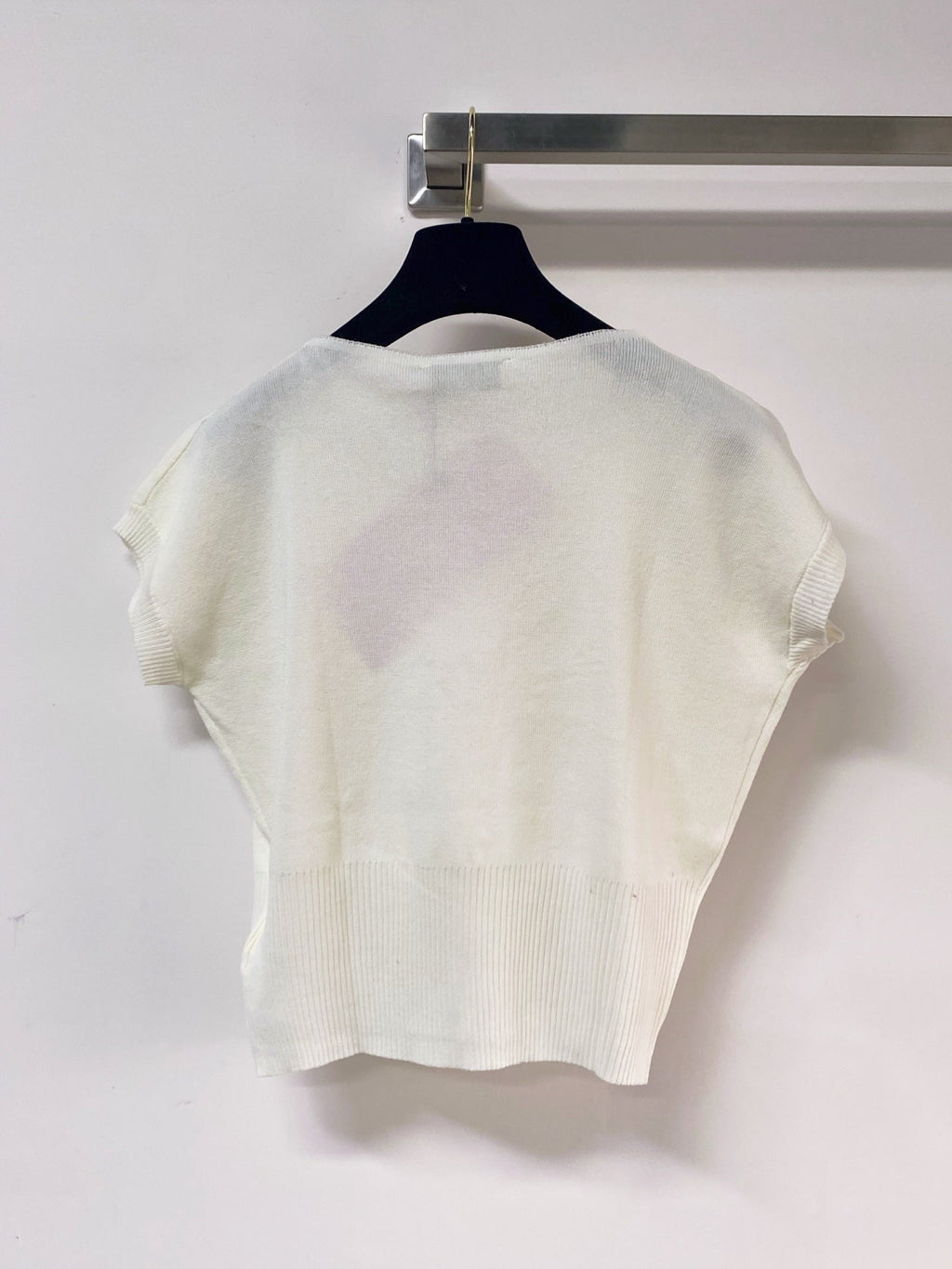 MIUMIU 26S SHORT-SLEEVED SWEATER STYLE 1144