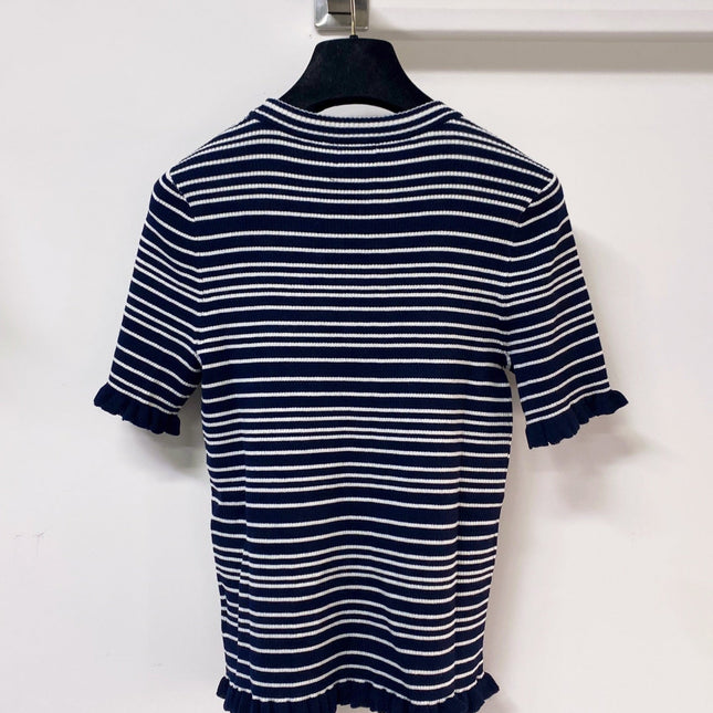 CHANEL 26S SHORT-SLEEVE SWEATER STYLE 1052