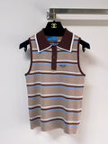 PRADA 26S SLEEVELESS POLO SHIRT STYLE 891