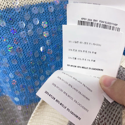 MIUMIU 26S SHORT-SLEEVED SWEATER STYLE 1129