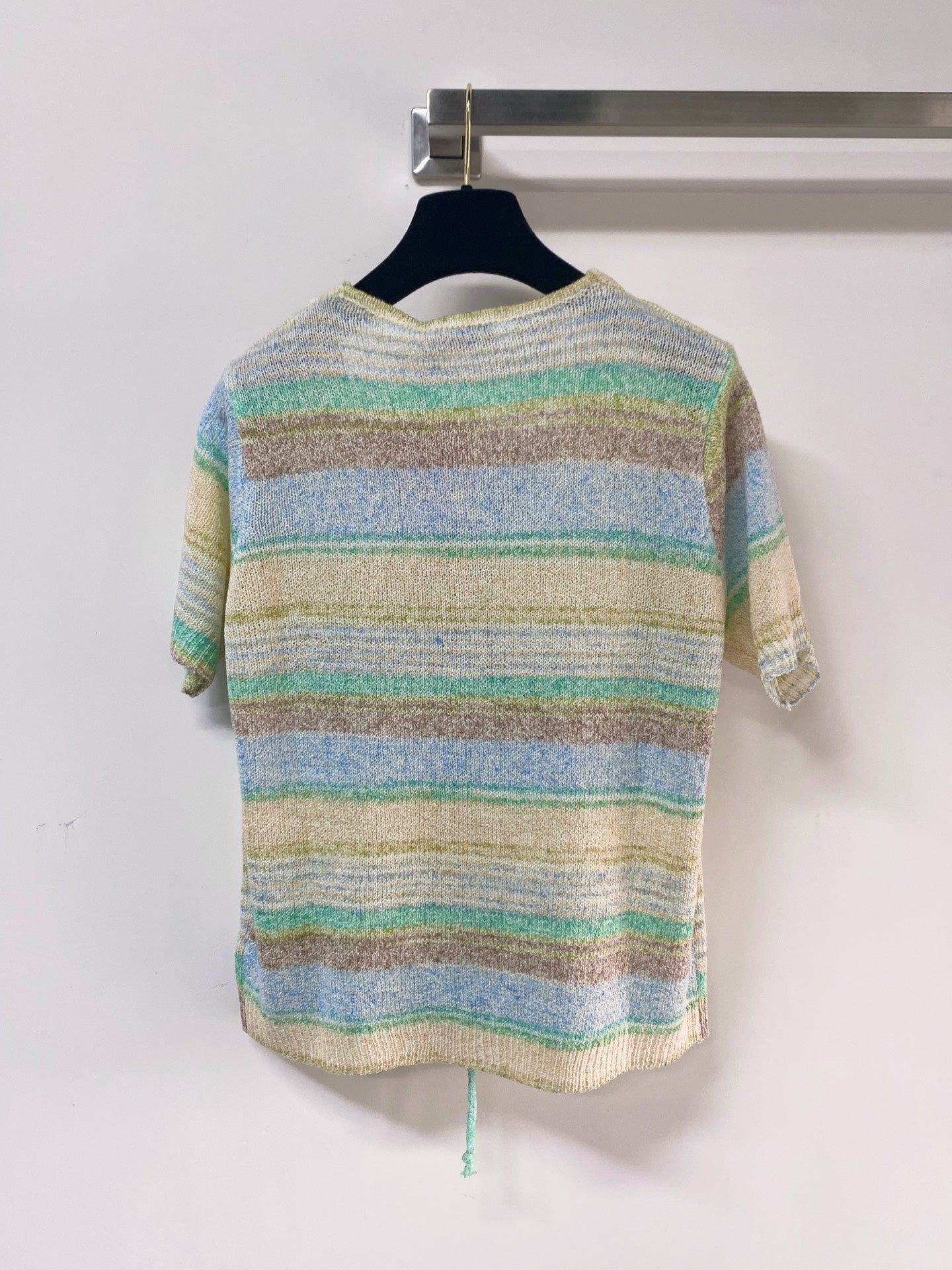 MIUMIU 26S SHORT-SLEEVED SWEATER STYLE 1130