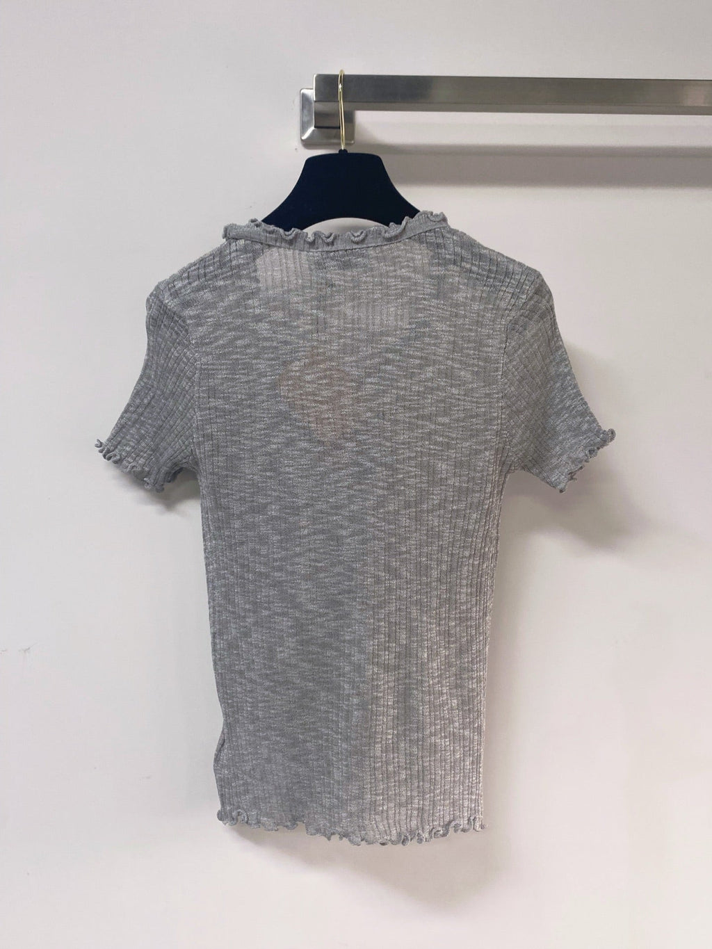 MIUMIU 26S SHORT-SLEEVED SWEATER STYLE 1136