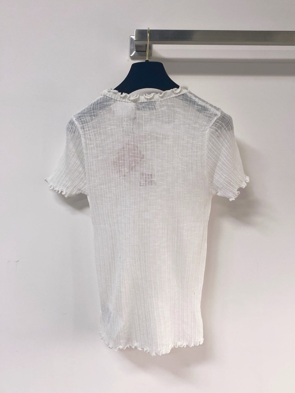 MIUMIU 26S SHORT-SLEEVED SWEATER STYLE 1135