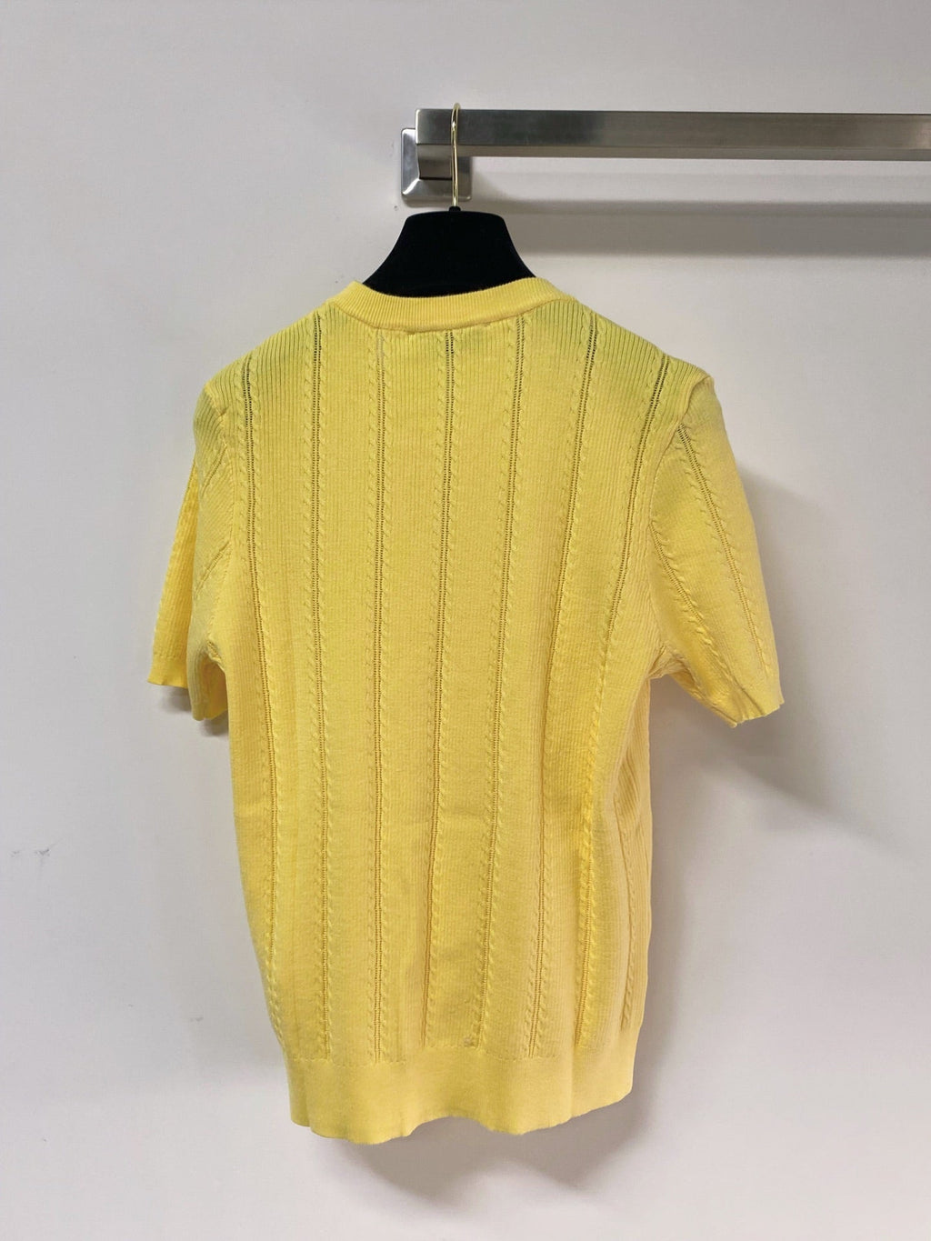 MIUMIU 26S SHORT-SLEEVED SWEATER STYLE 1120