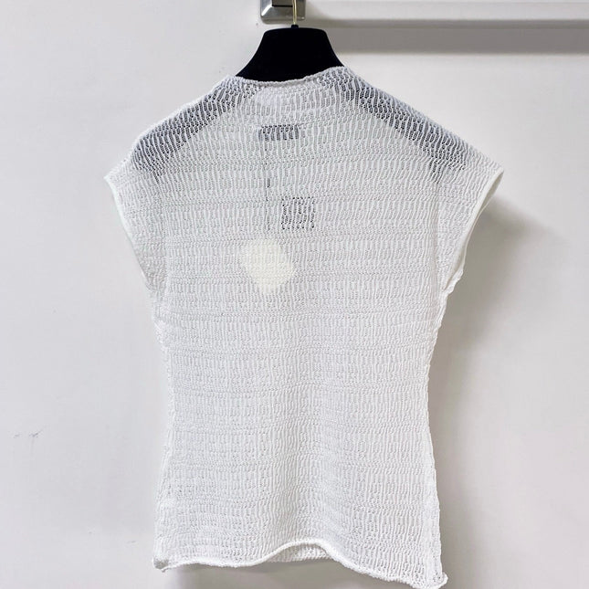 LOEWE 26S KNIT ROUND NECK TOP 530