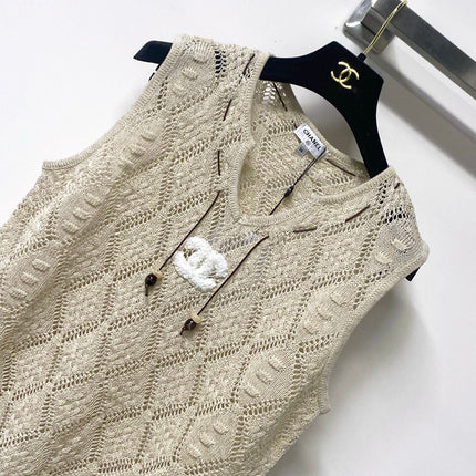 CHANEL 26S SLEEVELESS TOP STYLE 1176
