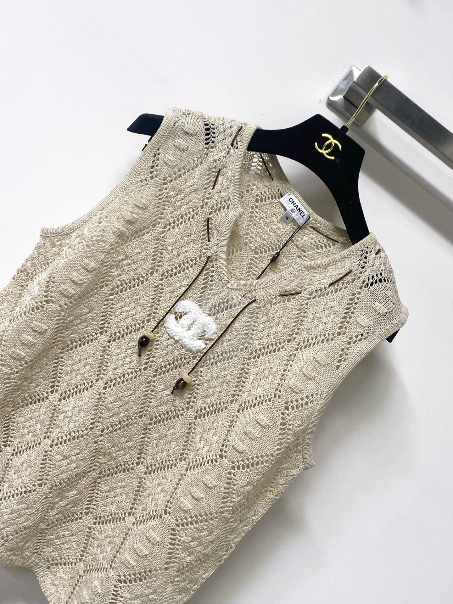 CHANEL 26S SLEEVELESS TOP STYLE 1176