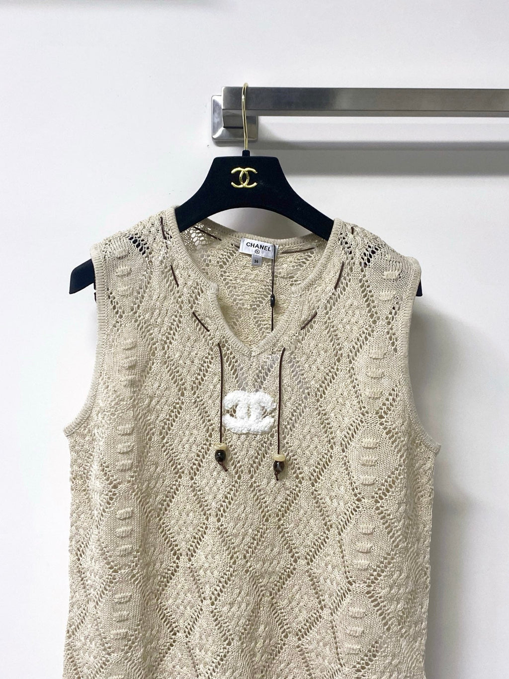 CHANEL 26S SLEEVELESS TOP STYLE 1176