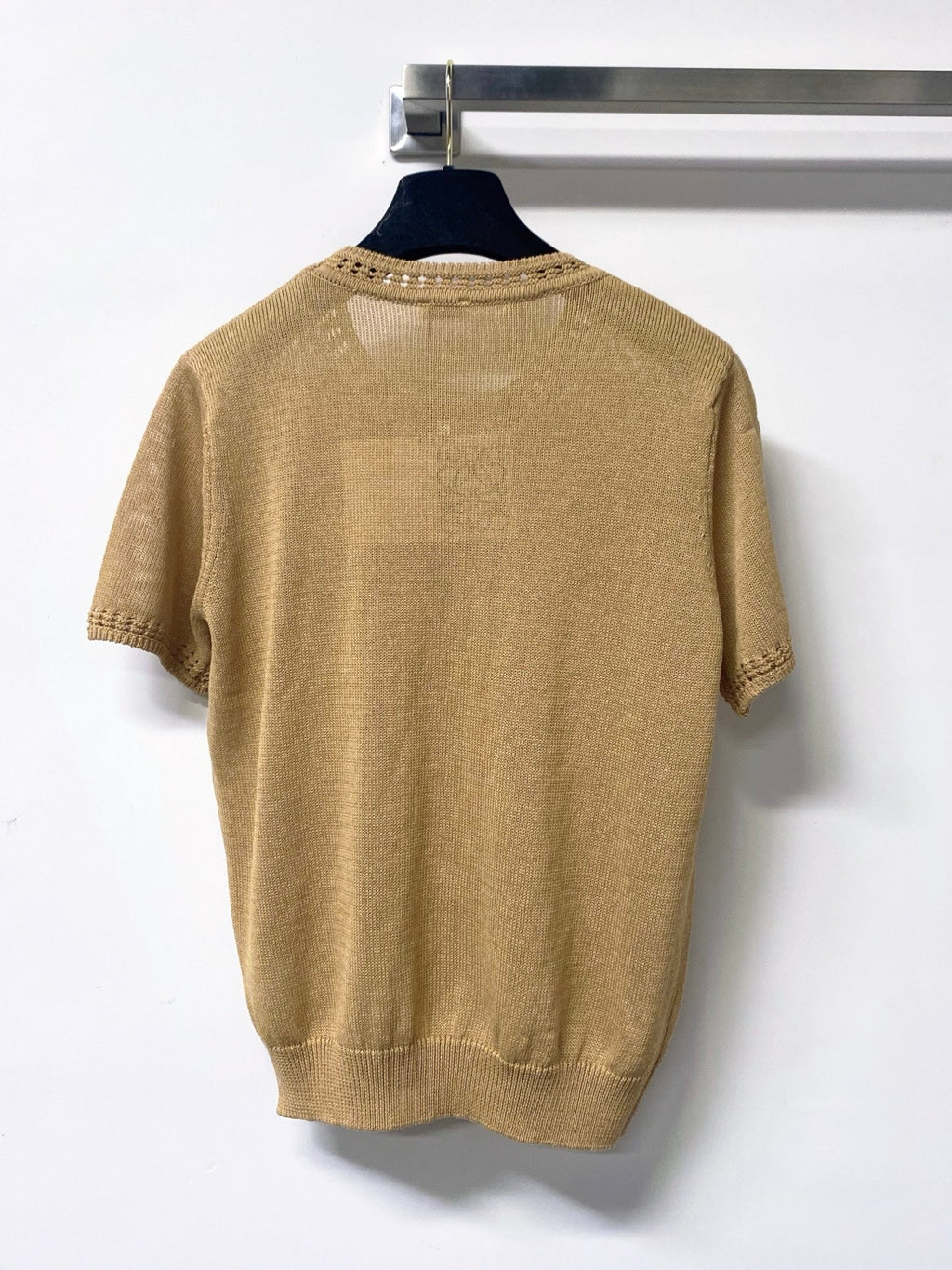 LOEWE 26S SHORT SLEEVE KNIT SWEATER 336
