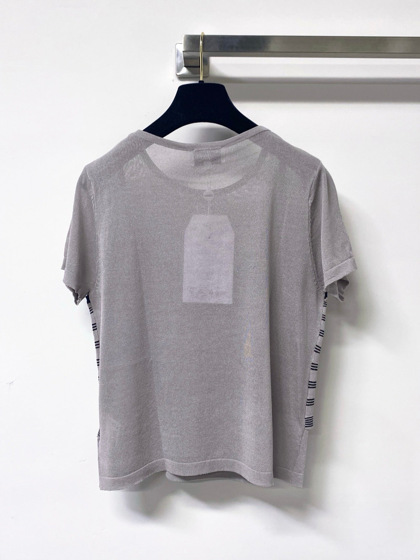 CHANEL 26S SHORT-SLEEVED KNIT SHIRT STYLE 1181