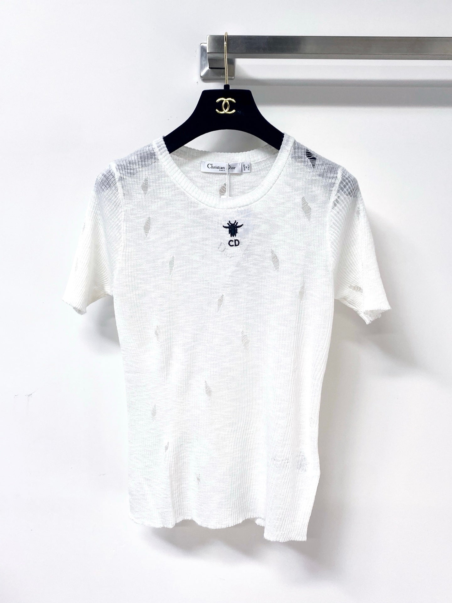 DIOR 26S SHORT-SLEEVED SWEATER 1285