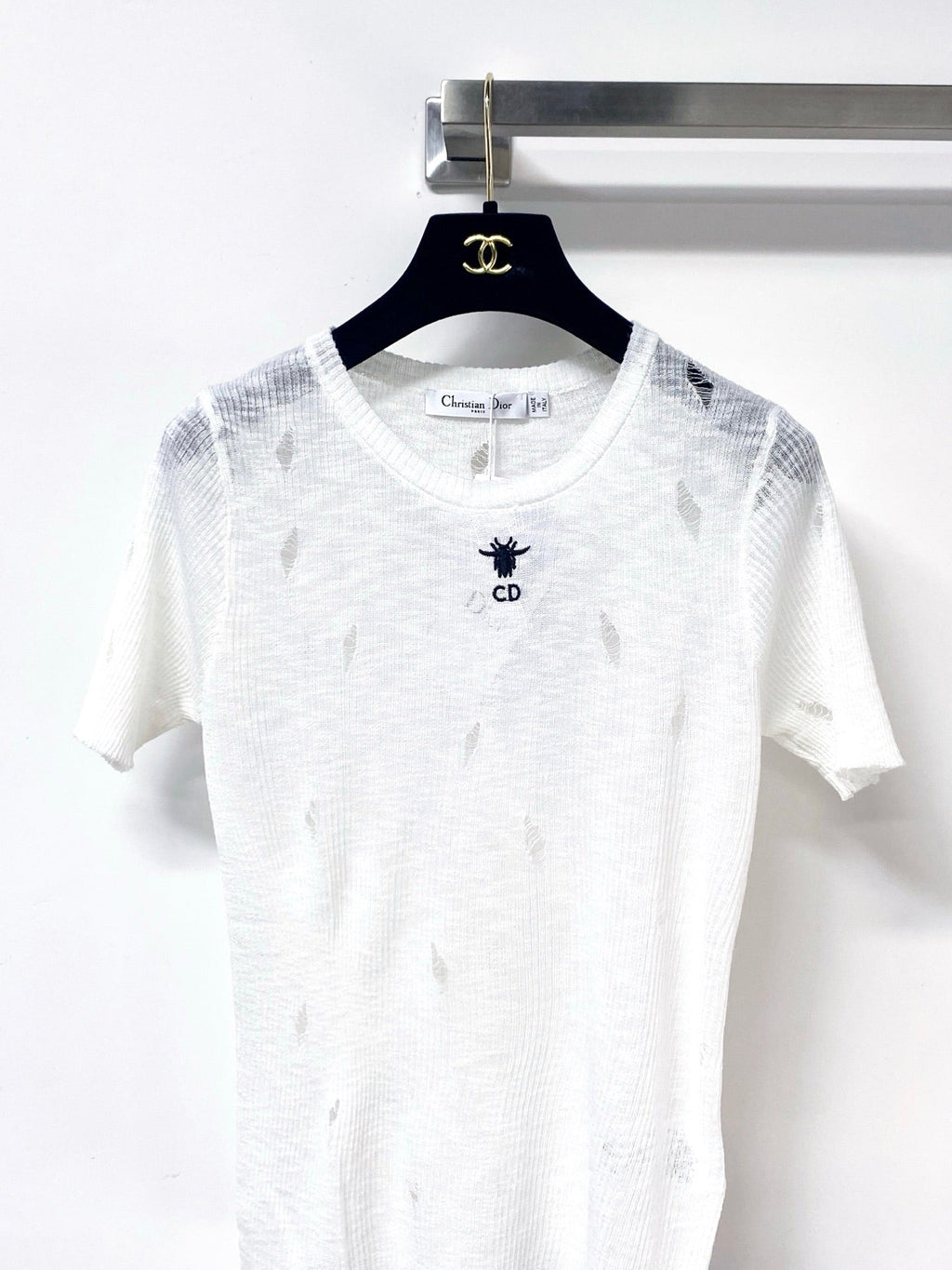DIOR 26S SHORT-SLEEVED SWEATER 1285