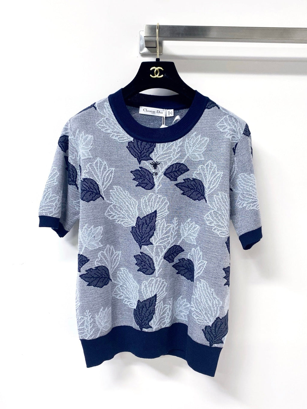DIOR 26S SHORT-SLEEVED SWEATER 1291