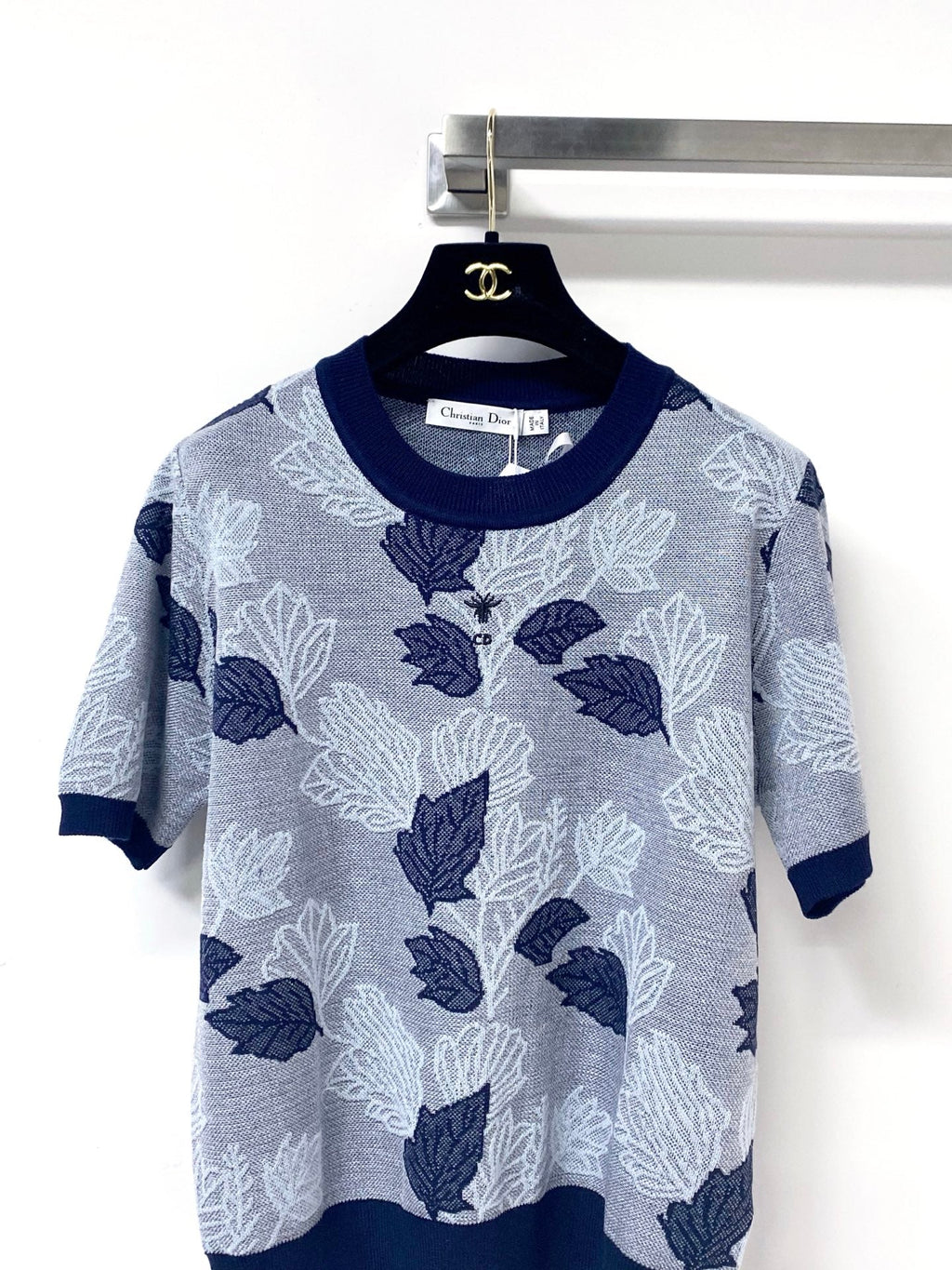 DIOR 26S SHORT-SLEEVED SWEATER 1291