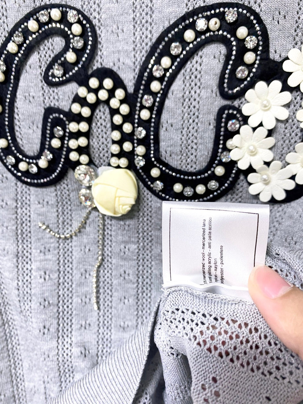 CHANEL 26S SHORT-SLEEVE KNIT TOP STYLE 1171