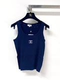 CHANEL 26S KNITTED SLEEVELESS TOP STYLE 1175
