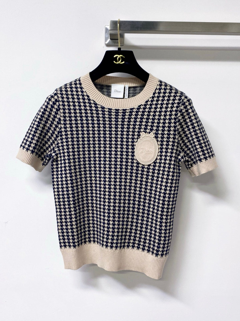 DIOR 26S SHORT-SLEEVED SWEATER 1263
