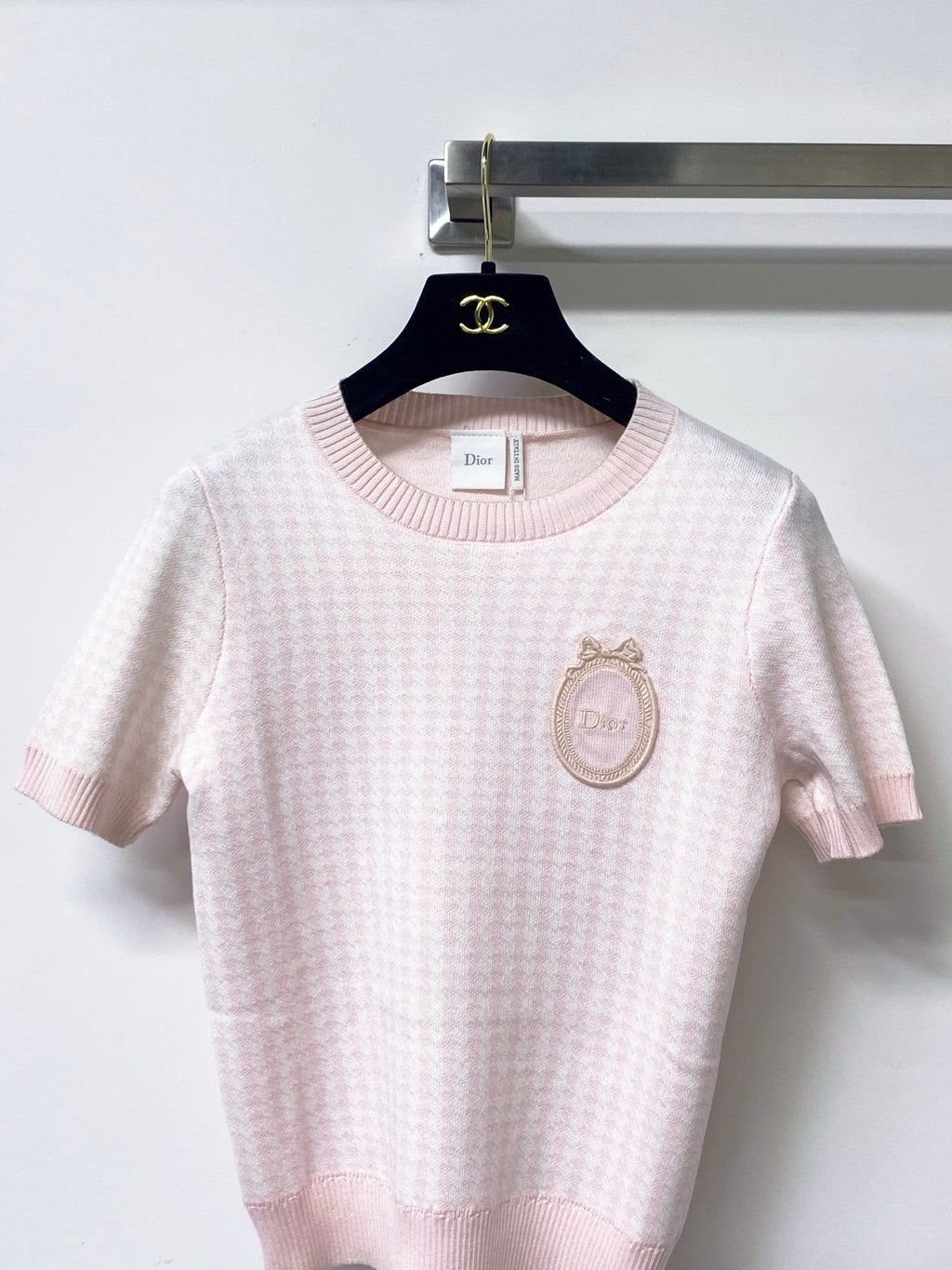 DIOR 26S SHORT-SLEEVED SWEATER 1262