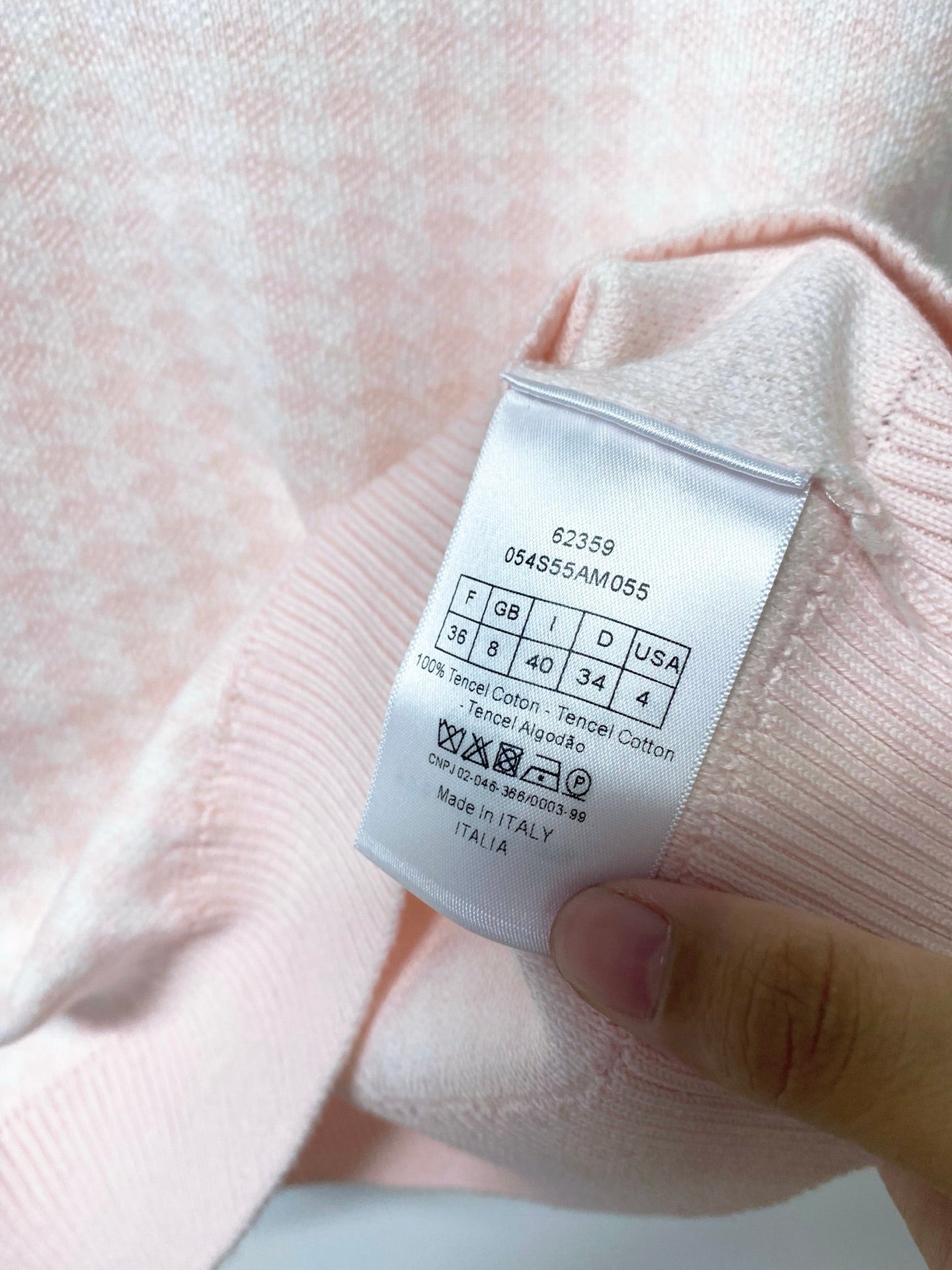 DIOR 26S SHORT-SLEEVED SWEATER 1262