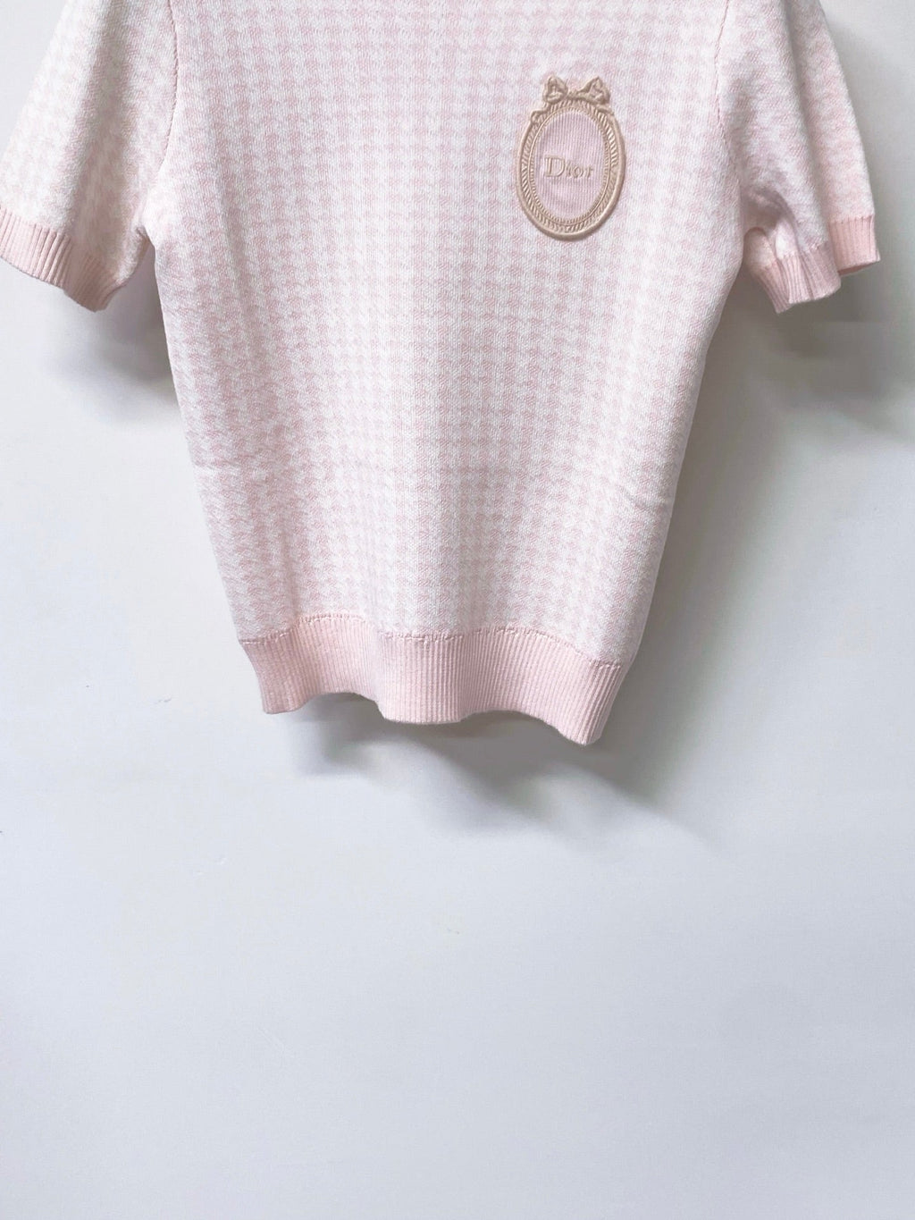 DIOR 26S SHORT-SLEEVED SWEATER 1262