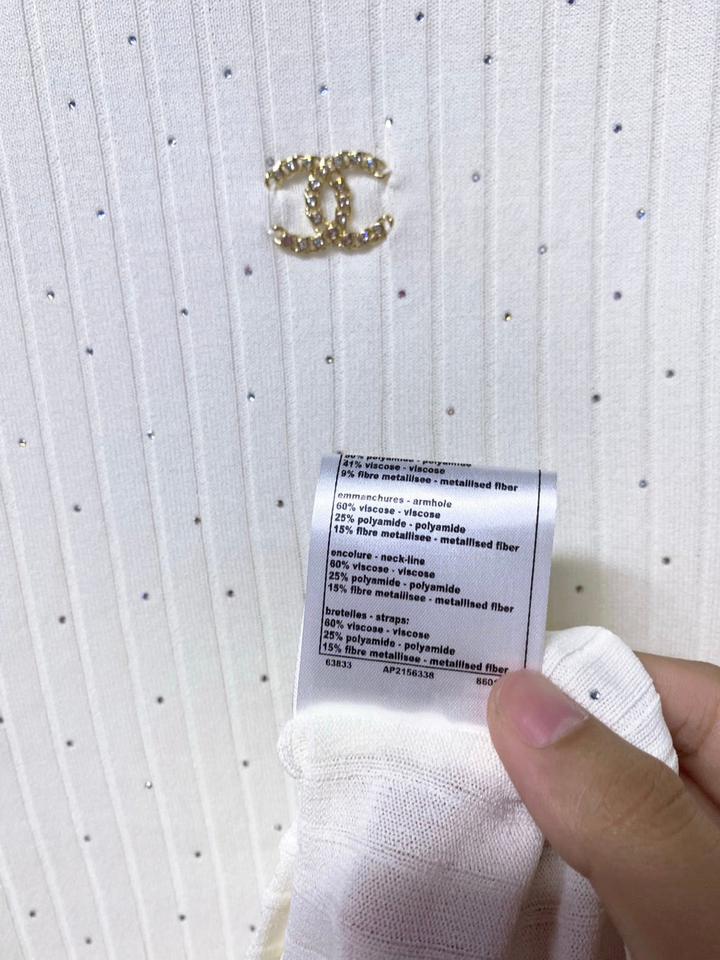 CHANEL 26S SLEEVELESS TOP STYLE 1134
