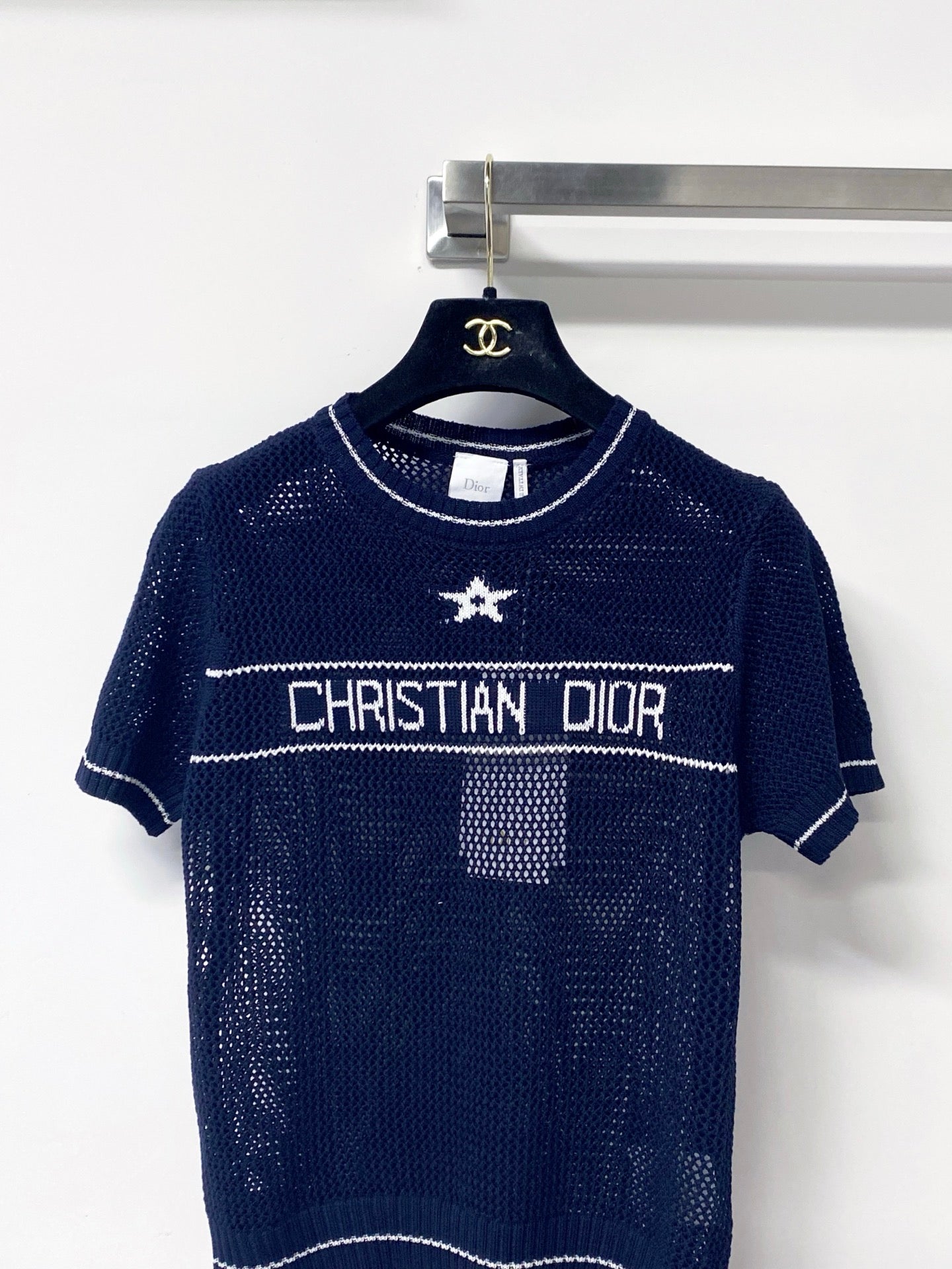 DIOR 26S SHORT-SLEEVED SWEATER 1266