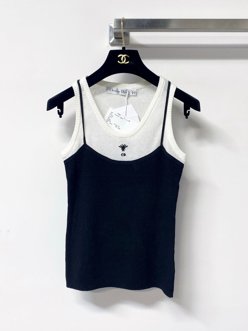 DIOR 26S KNIT SLEEVELESS TOP 1268