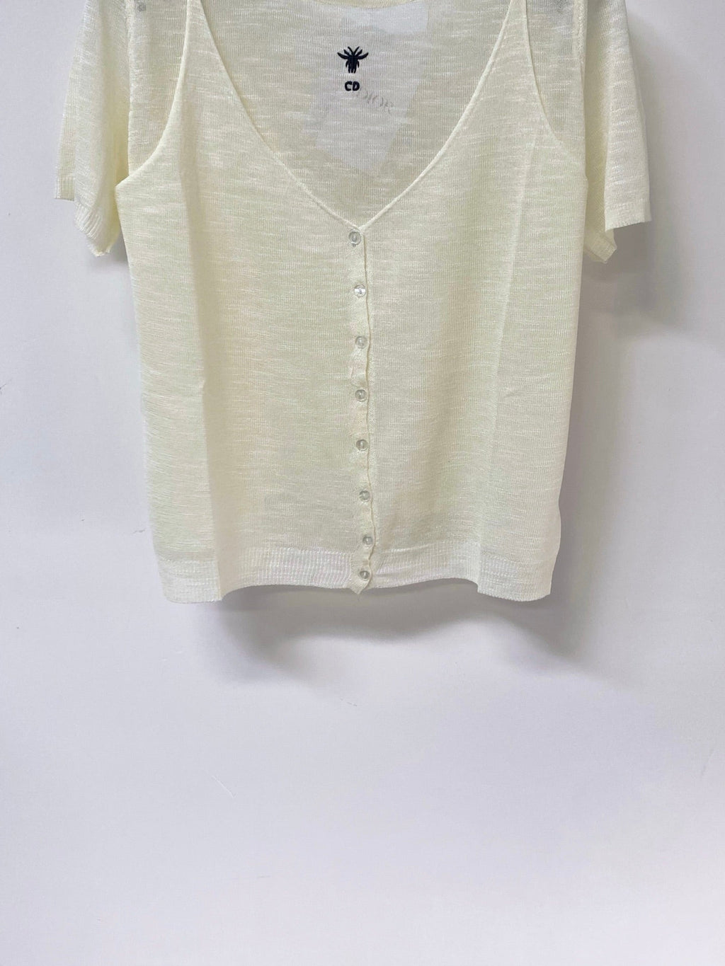 DIOR 26S SHORT-SLEEVED SWEATER 1247