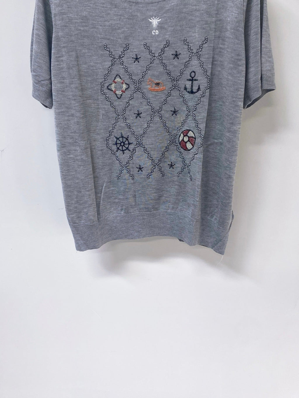 DIOR 26S SHORT-SLEEVED SWEATER 1249