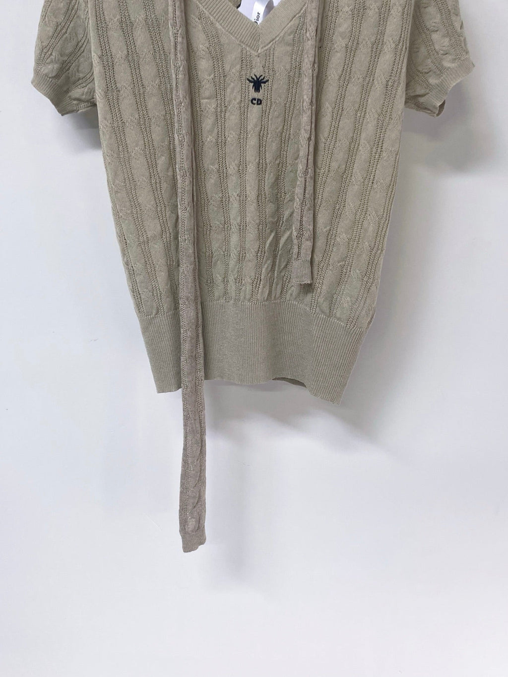 DIOR 26S SHORT-SLEEVED SWEATER 1251