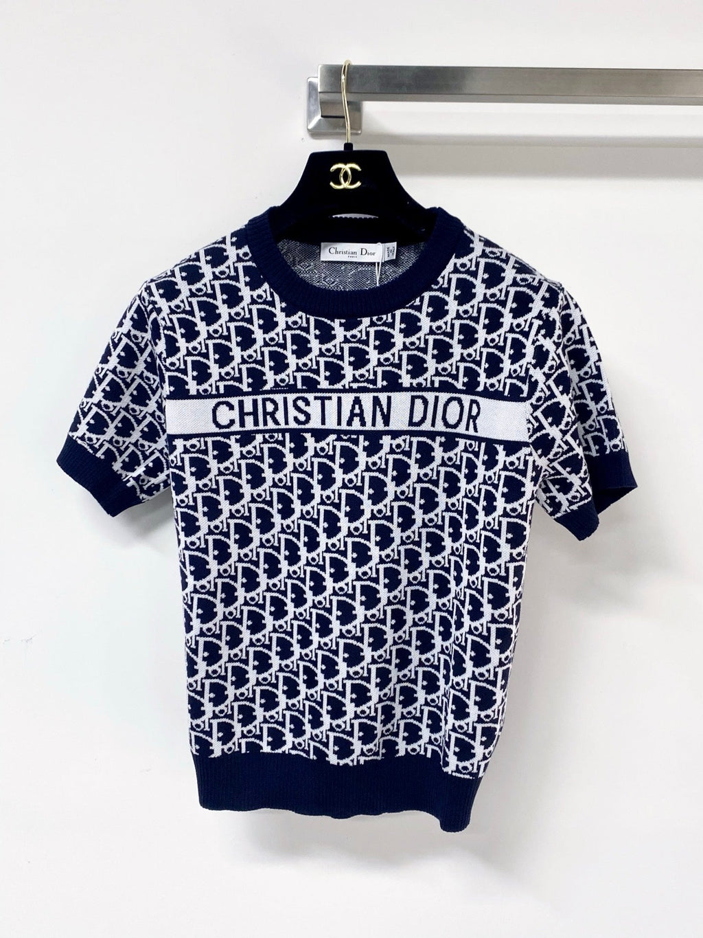 DIOR 26S SHORT-SLEEVED SWEATER 1254