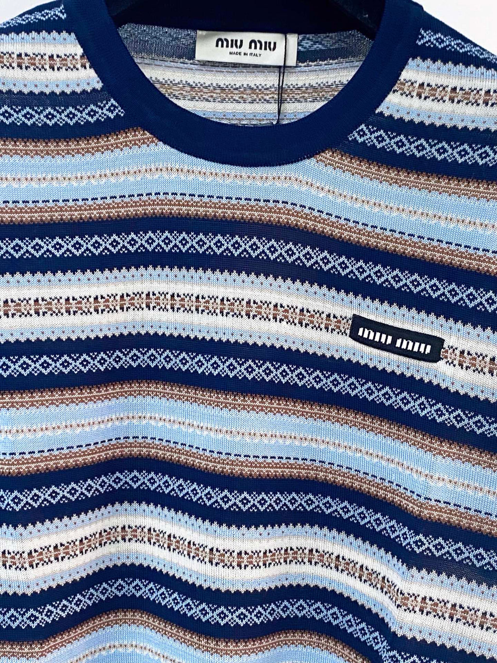 MIUMIU 26S SHORT SLEEVE T-SHIRT 1220