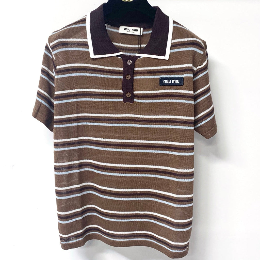 MIUMIU 26S KNIT POLO 1169