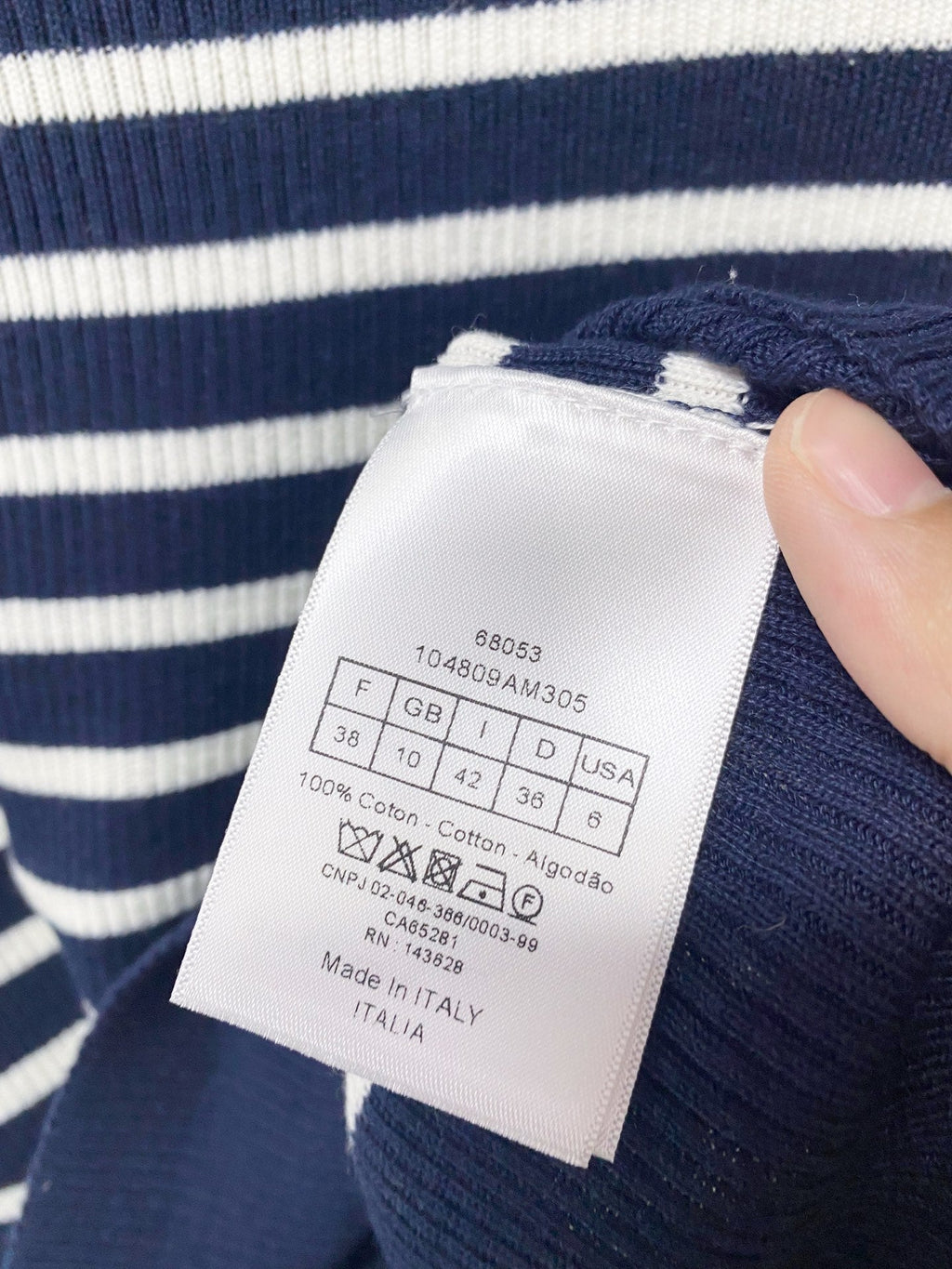 DIOR 26S SHORT-SLEEVED SWEATER 1242