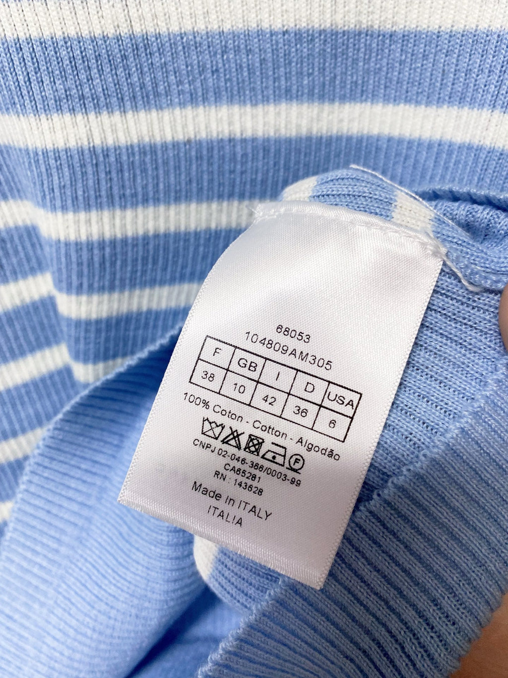 DIOR 26S SHORT-SLEEVED SWEATER 1241