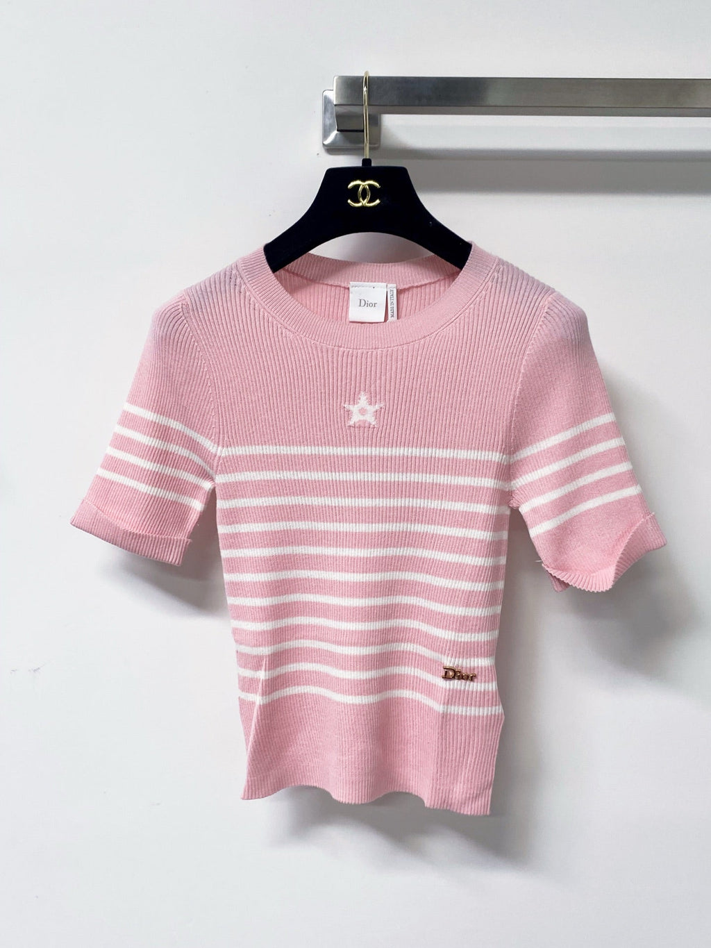 DIOR 26S SHORT-SLEEVED SWEATER 1240