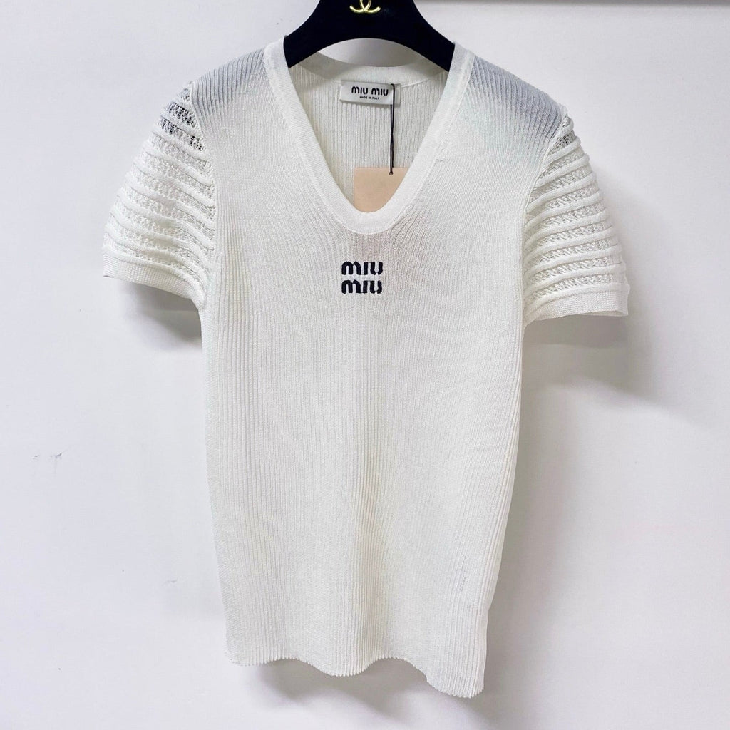 MIUMIU 26S SHORT SLEEVE T-SHIRT 1148