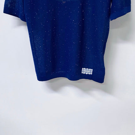 MIUMIU 26S RUFFLED COLLAR POLO SHIRT 1154