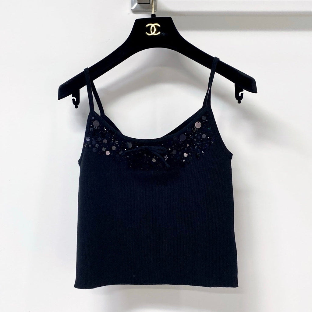 MIUMIU 26S KNIT CAMI TOP 1238