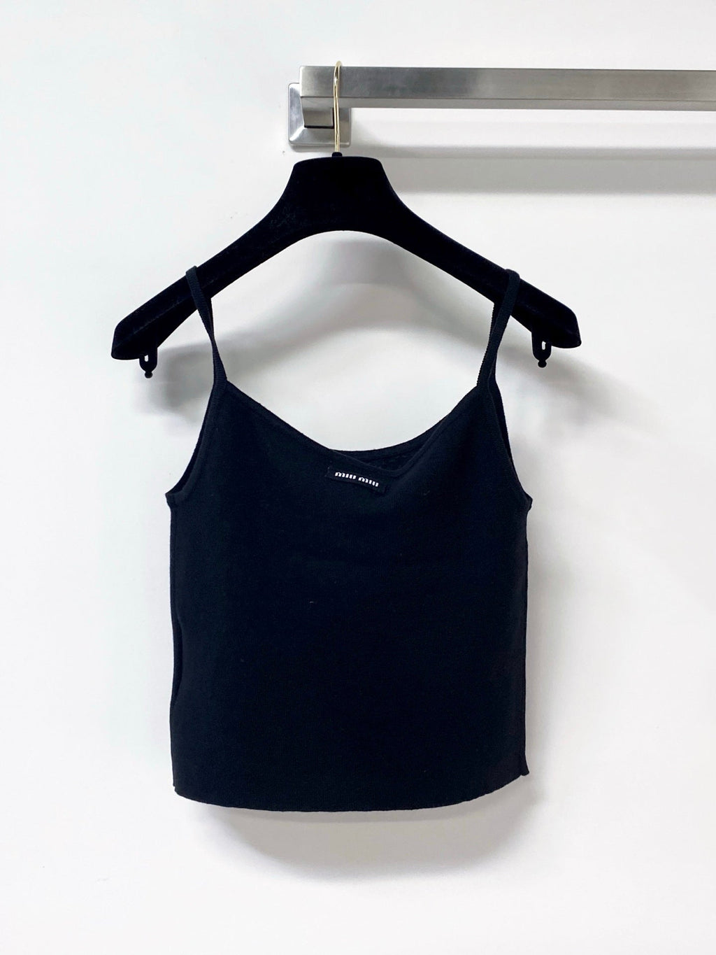 MIUMIU 26S KNIT CAMI TOP 1238