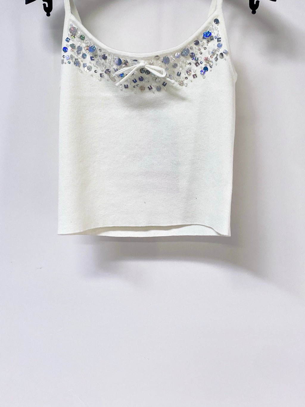 MIUMIU 26S KNIT CAMI TOP 1237