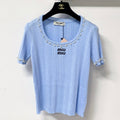 MIUMIU 26S SHORT SLEEVE T-SHIRT 1246